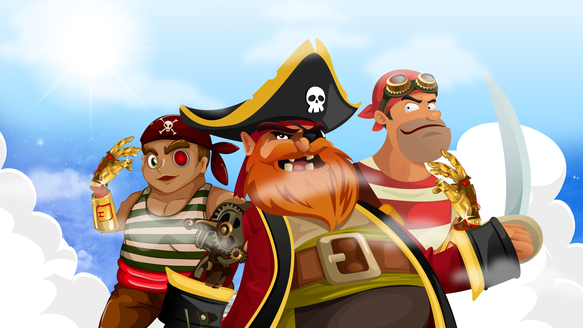 Captain vs. Sky Pirates - Screenshot 1