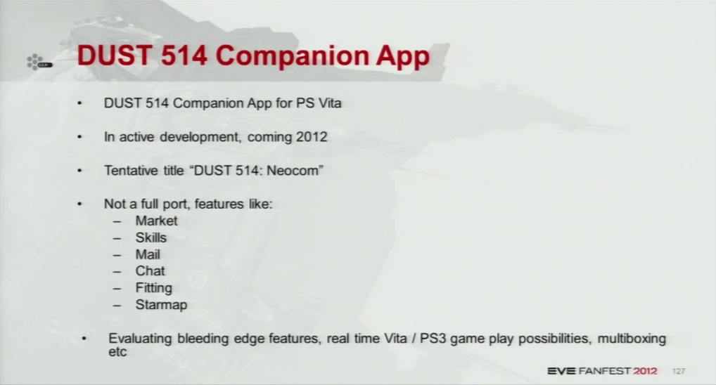 Game cover: Dust 514: Neocom