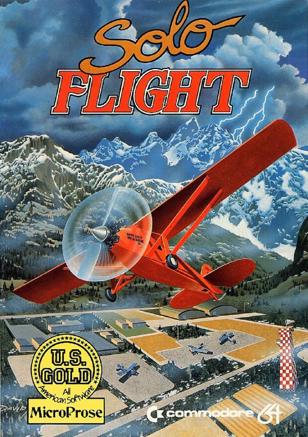 Game cover: Solo Flight