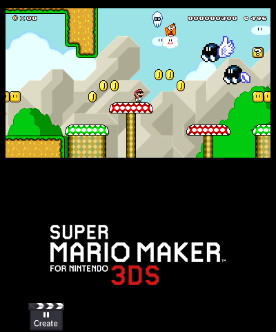 illustration de Super Mario Maker for Nintendo 3DS