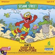 Game cover: Elmo's Deep Sea Adventure