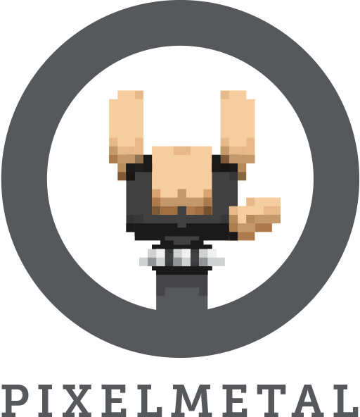 PixelMetal logo
