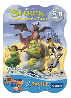 Game cover: Shrek: Dragon's Tale