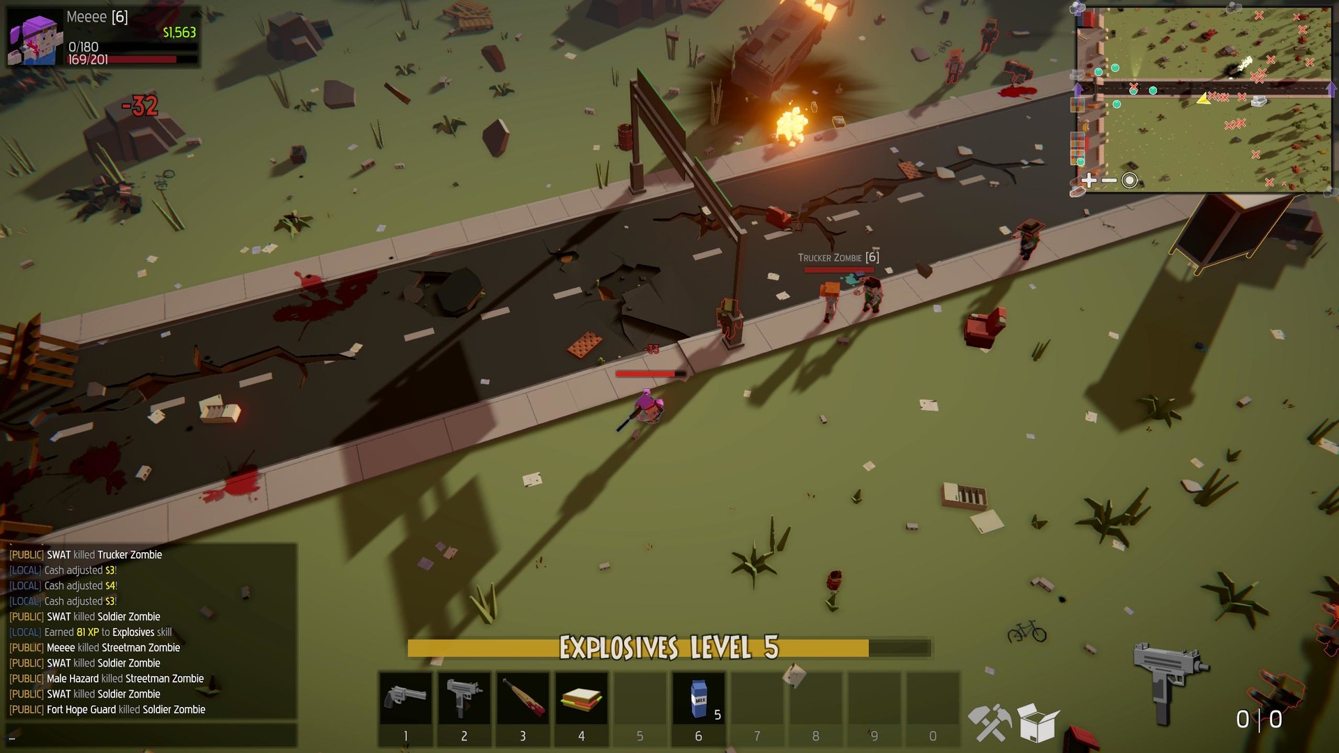 Zombie Barricades - Screenshot 1