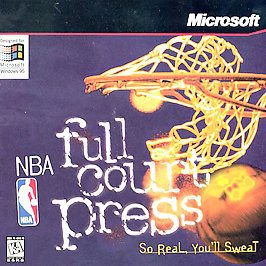 Game cover: NBA Full Court Press