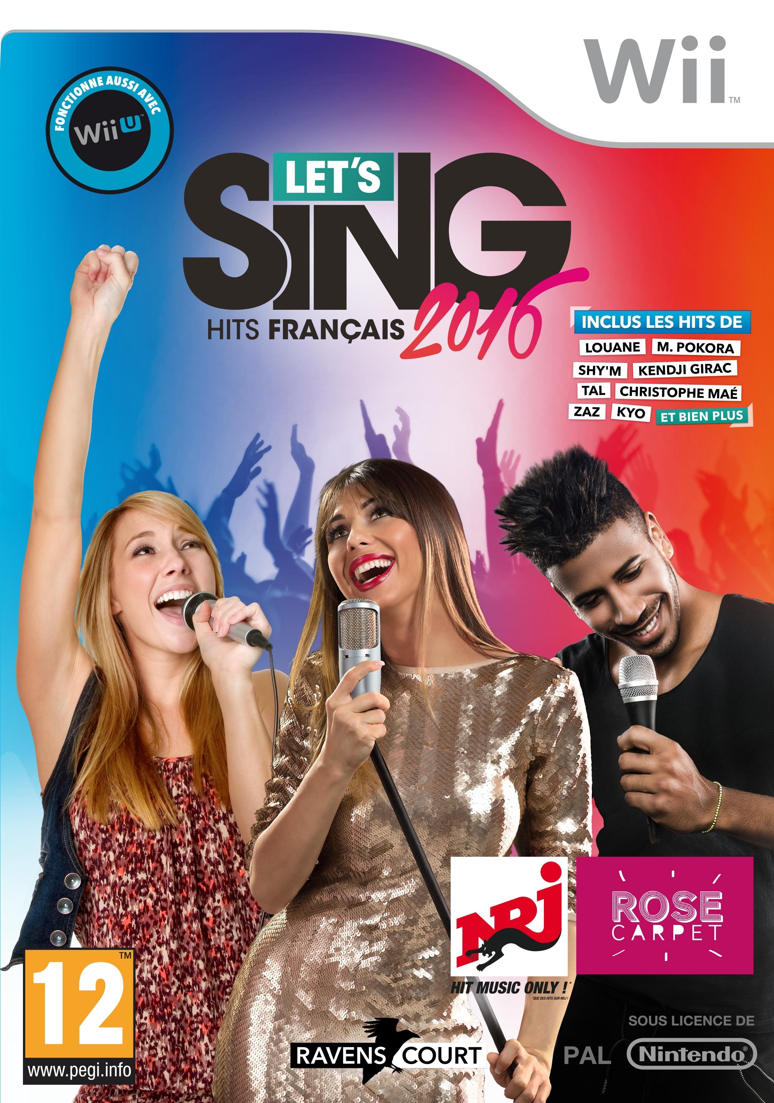Game cover: Let's Sing: Hits Français 2016