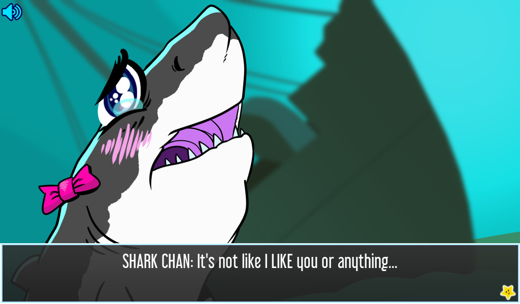 shark dating simulator game