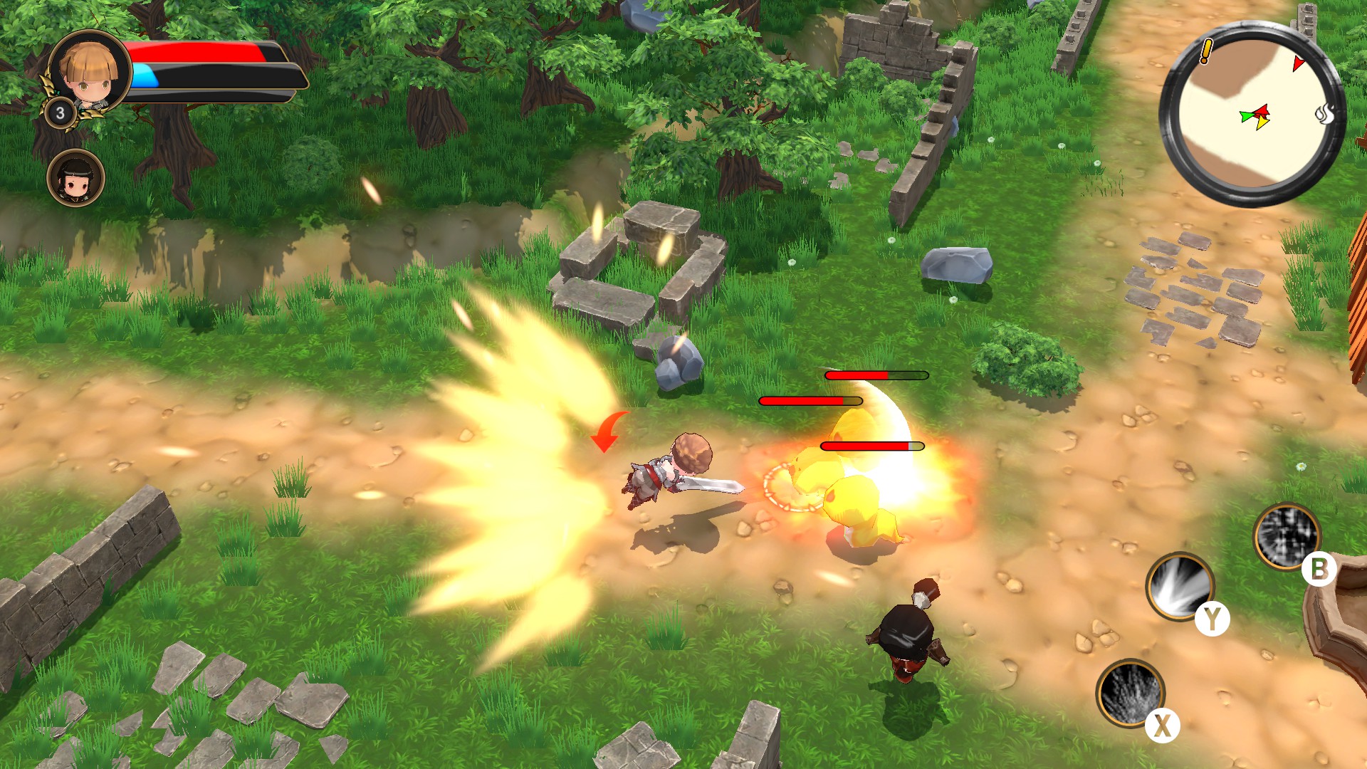 Rena and Elin - Screenshot 2