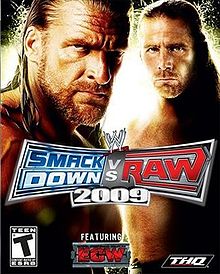 Cover de WWE SmackDown vs. Raw 2009