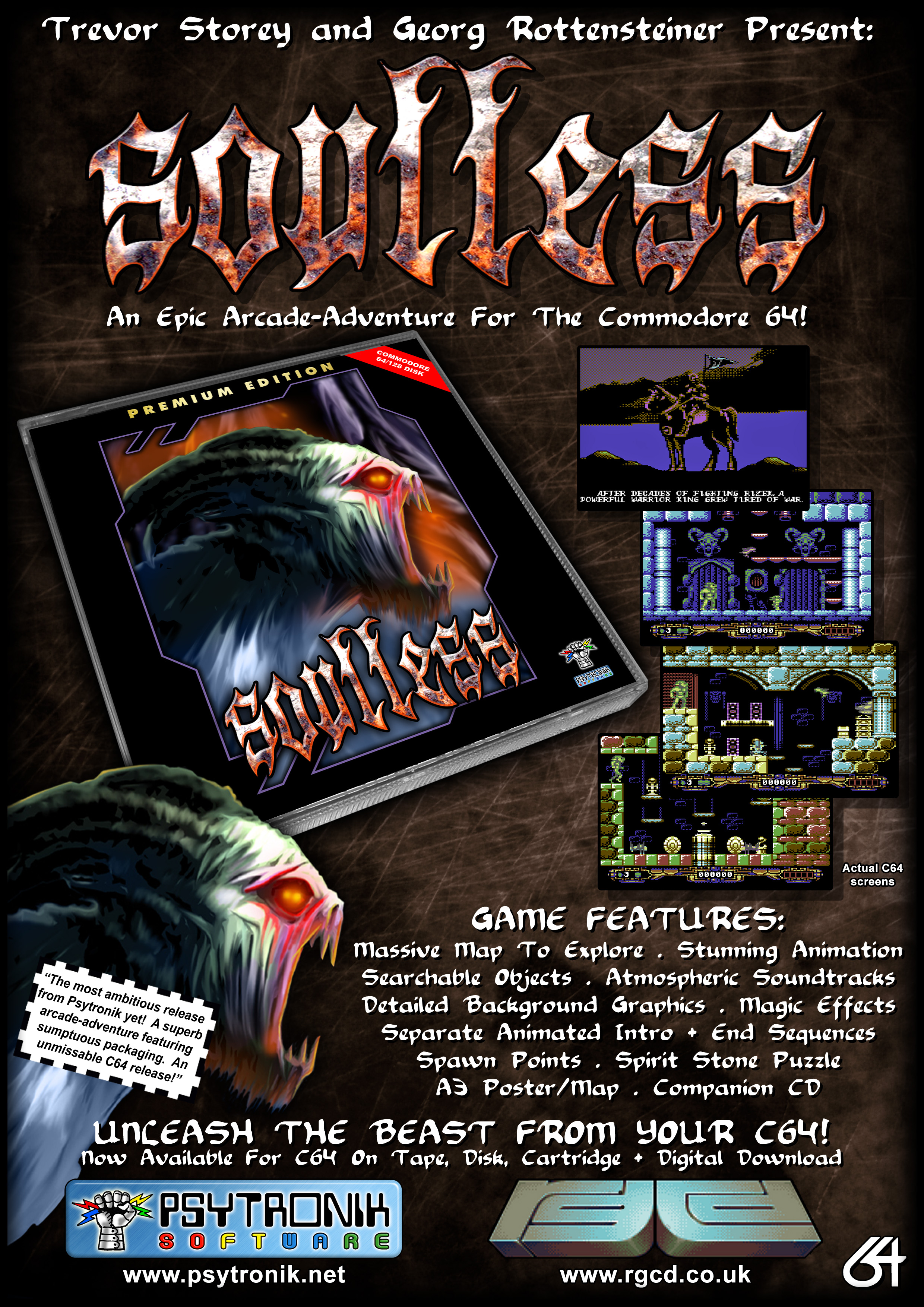Game cover: Soulless