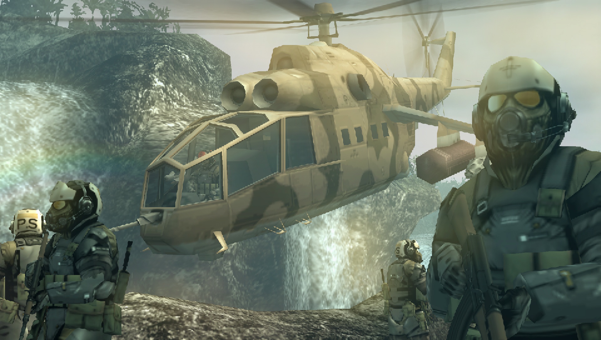 illustration de Metal Gear Solid: Peace Walker