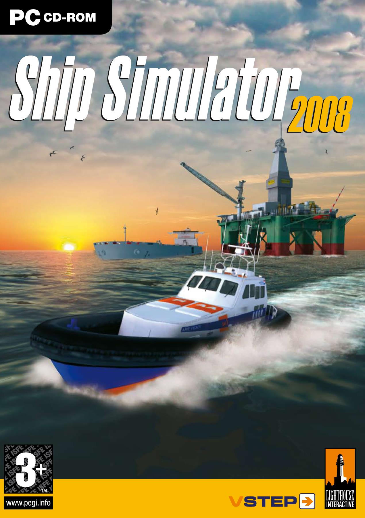 Game cover: Ship Simulator 2008
