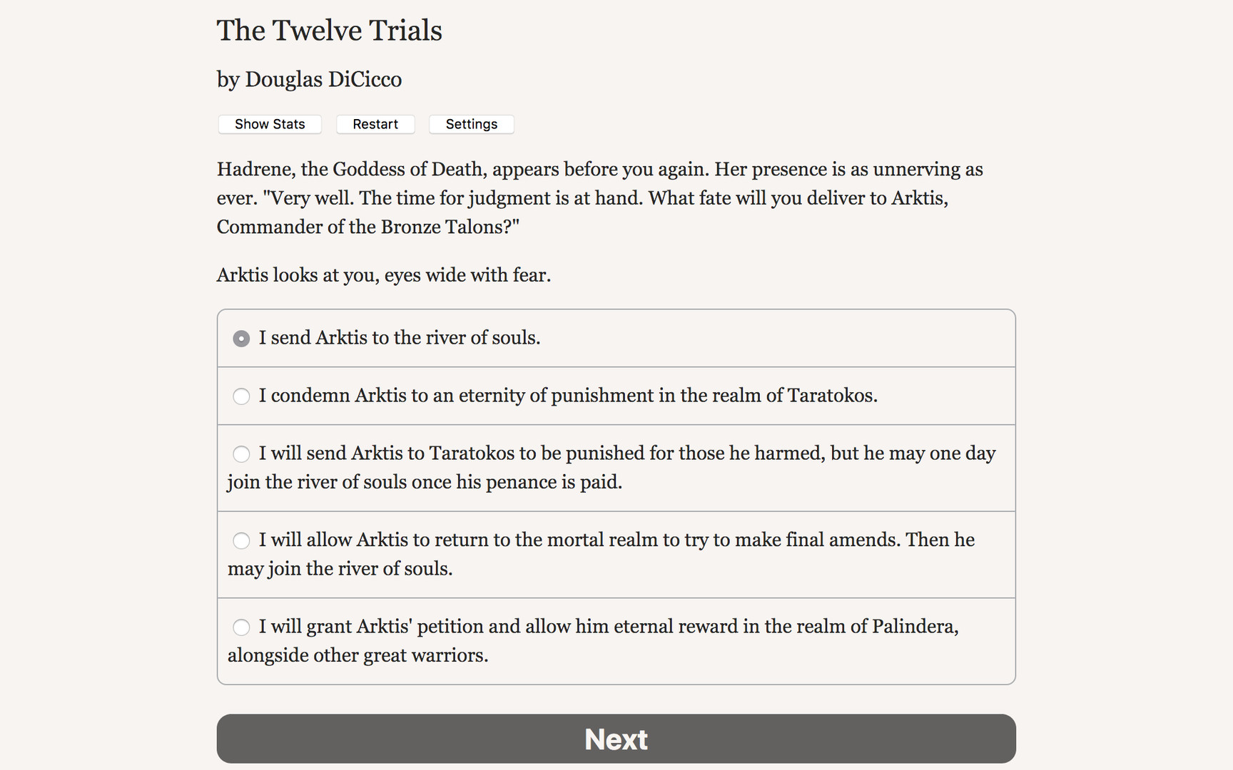 The Twelve Trials - Screenshot 5