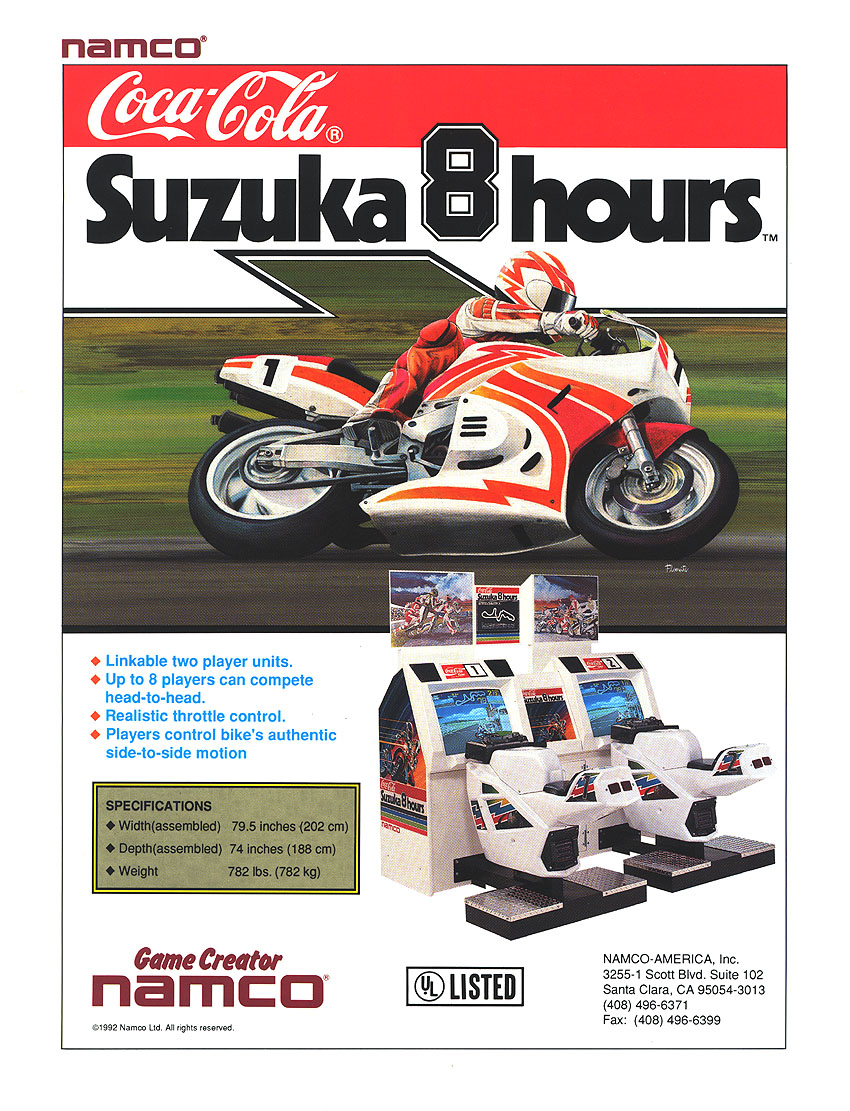 Game cover: Suzuka 8 Hours