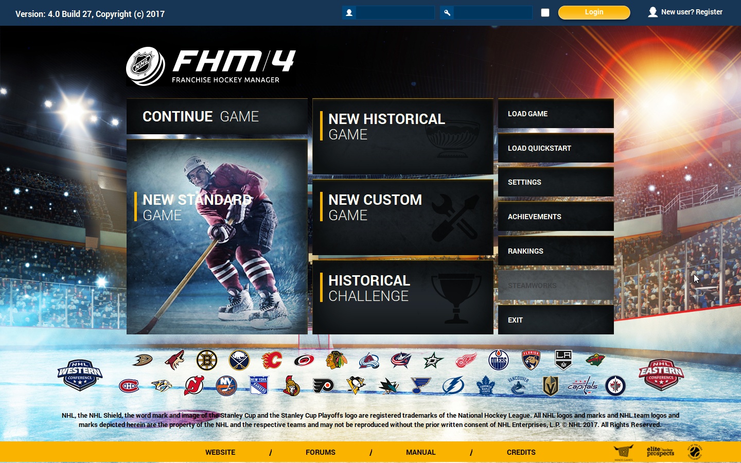 Franchise Hockey Manager 4 - Screenshot 2