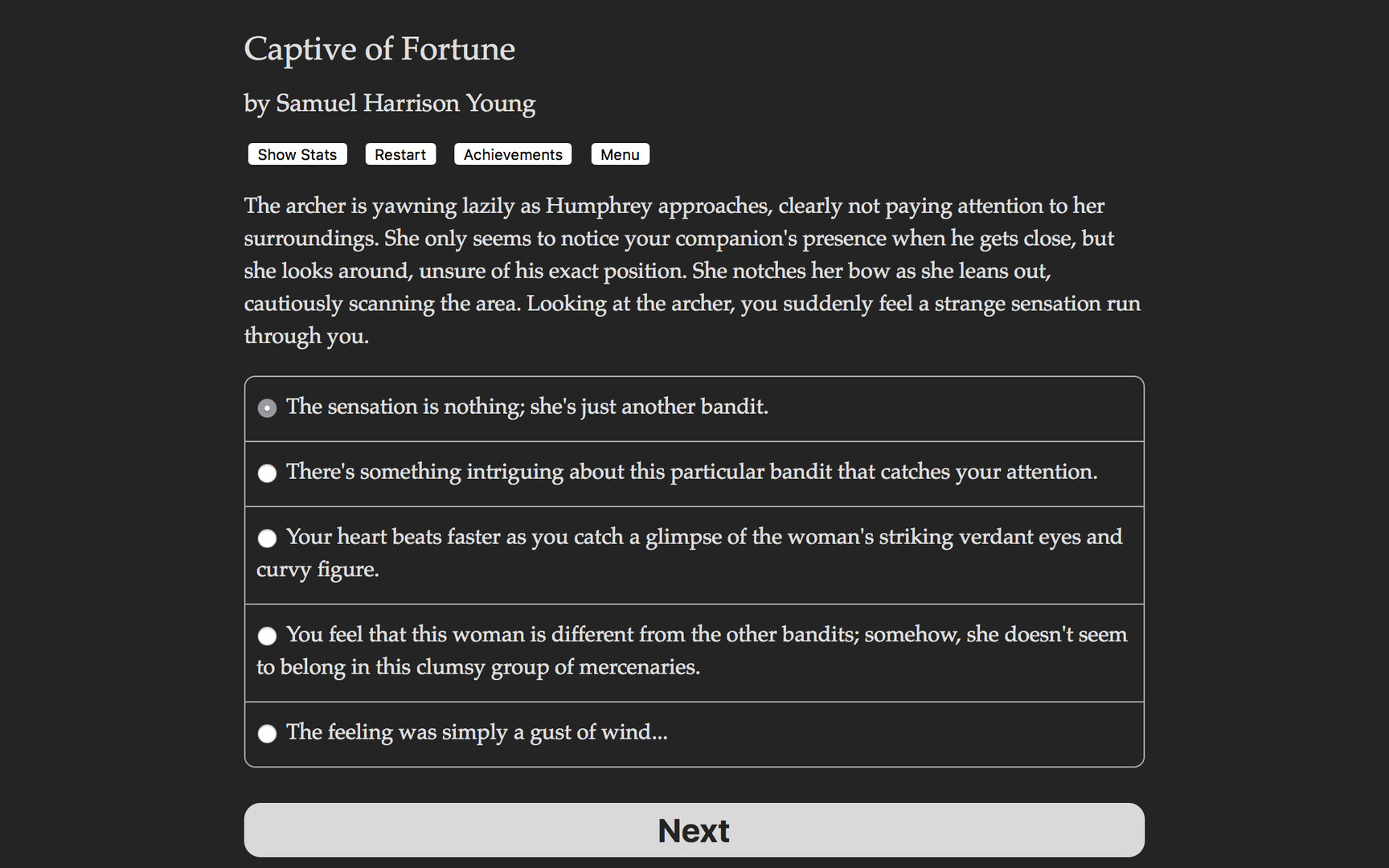 Captive of Fortune - Screenshot 4