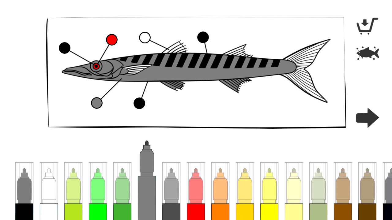 Hungry Games: Survive in a world of predatory fish - Screenshot 2