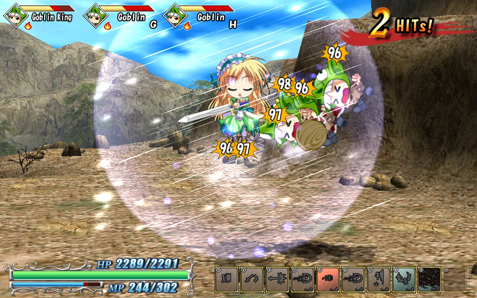 A dragon girl looks up at the endless sky - Screenshot 4