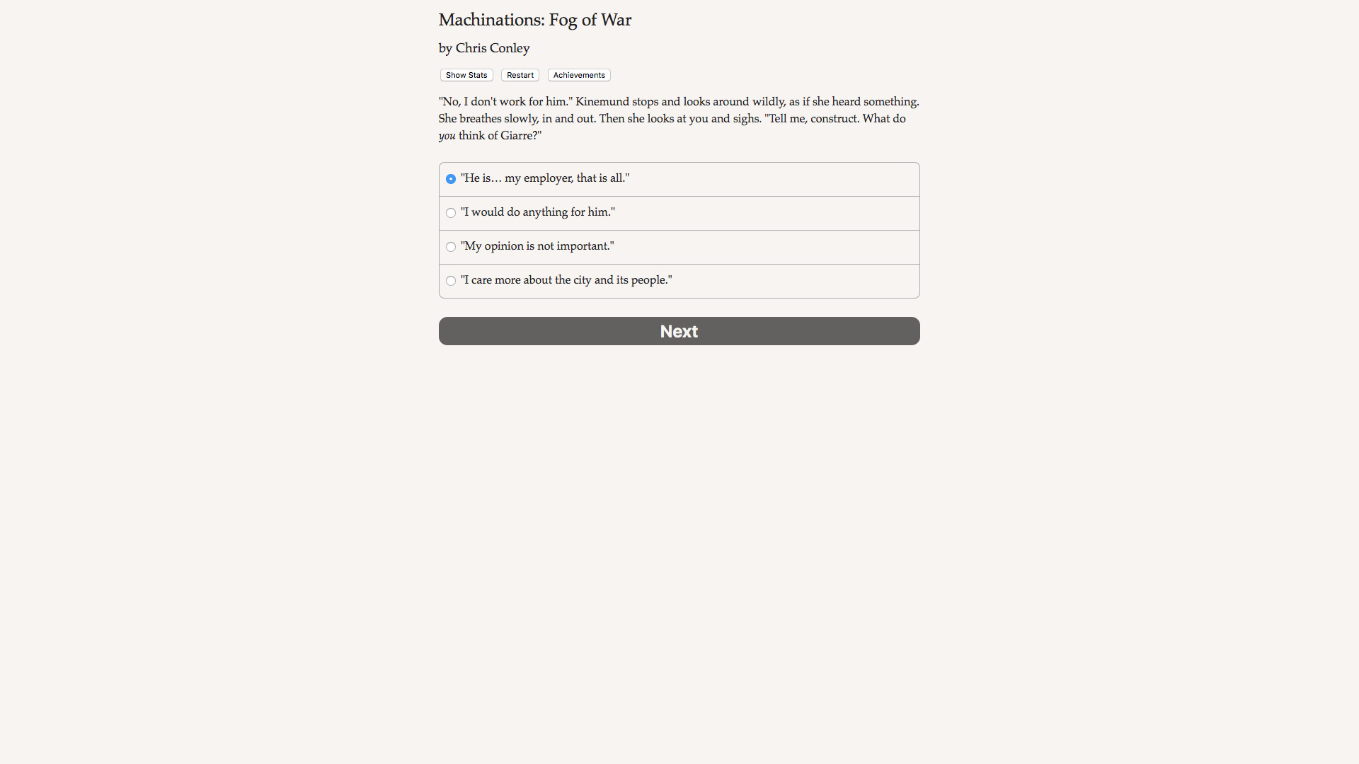 Machinations: Fog of War - Screenshot 3