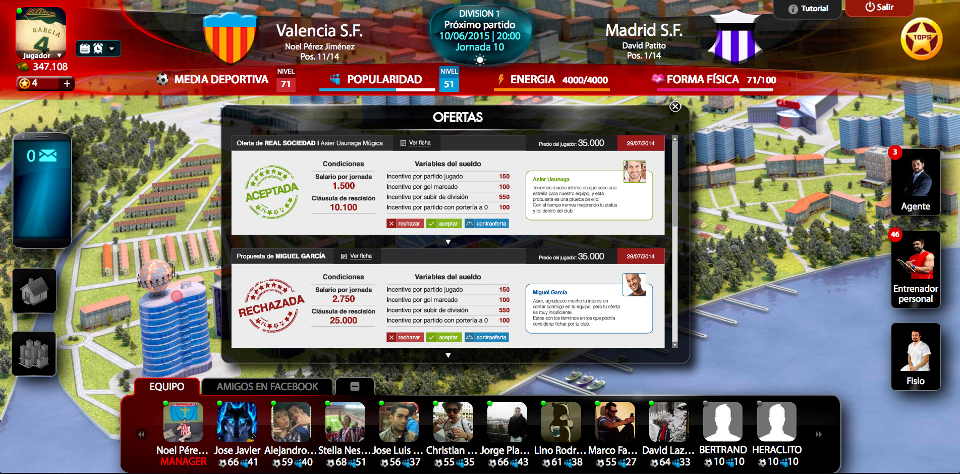 Soccer Feeling - Screenshot 1