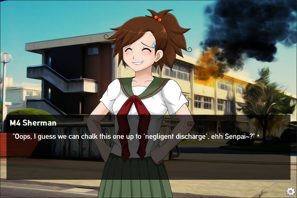 Panzermadels: Tank Dating Simulator - Screenshot 1