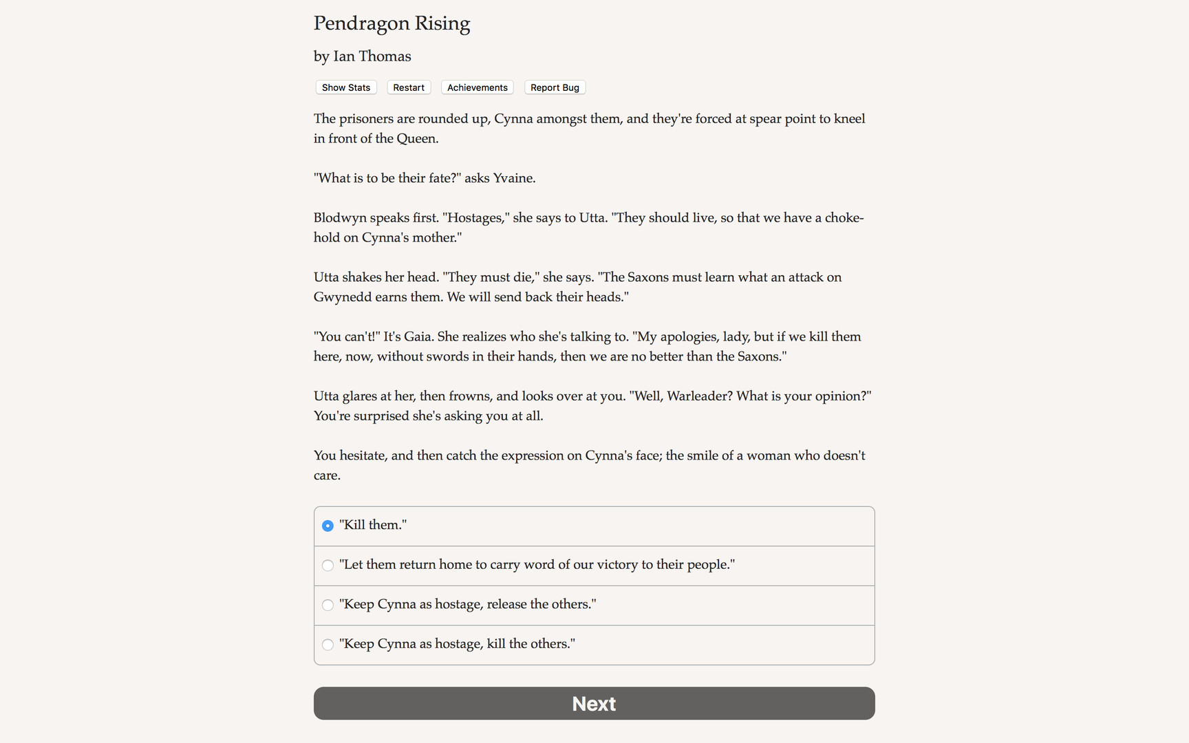 Pendragon Rising - Screenshot 3