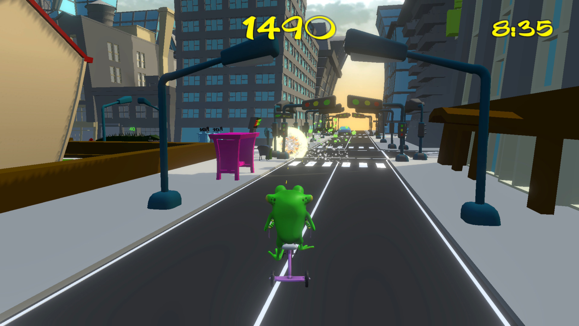 Impossible Fighter Frog - Screenshot 1
