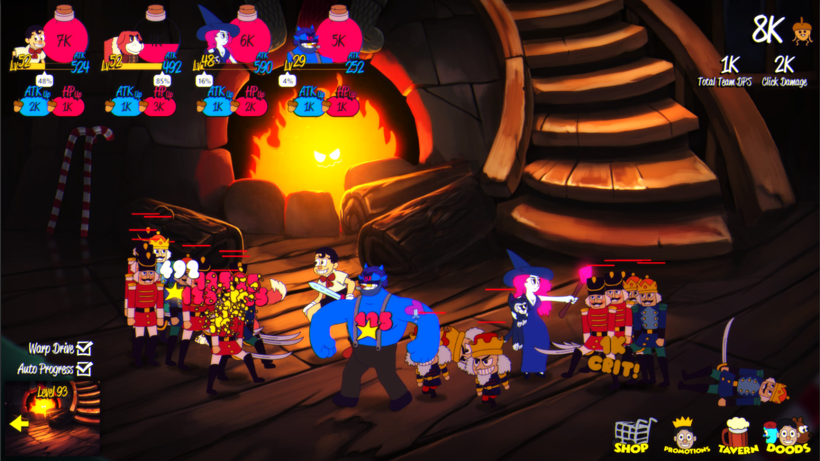 Forbidden Clicker Party - Screenshot 1