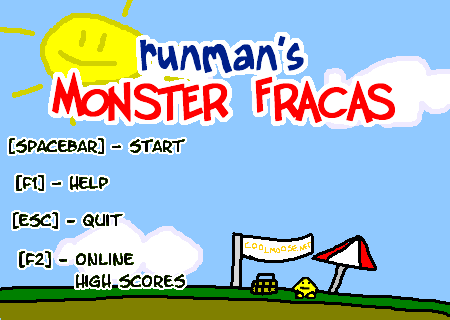 Game cover: RunMan's Monster Fracas