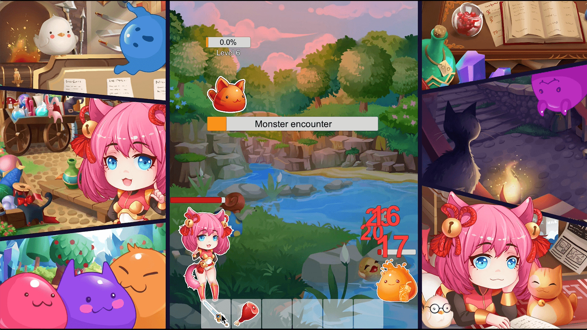 Slime Age: Parody MMORPG Clicker - Screenshot 2