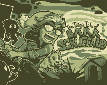 Game cover: The Tragic Tale of Bark Scruffalo