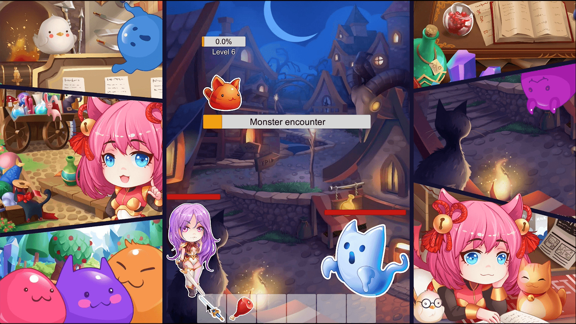 Slime Age: Parody MMORPG Clicker - Screenshot 1