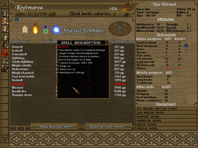Battles of Norghan - Screenshot 1