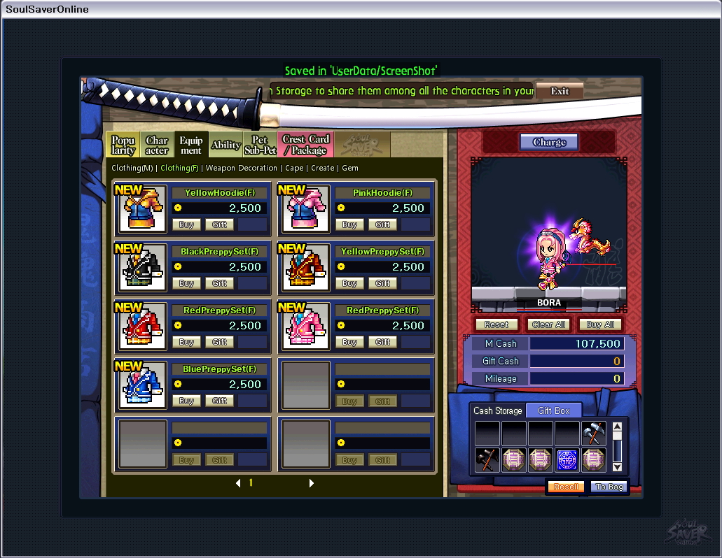 SoulSaverOnline - Screenshot 3