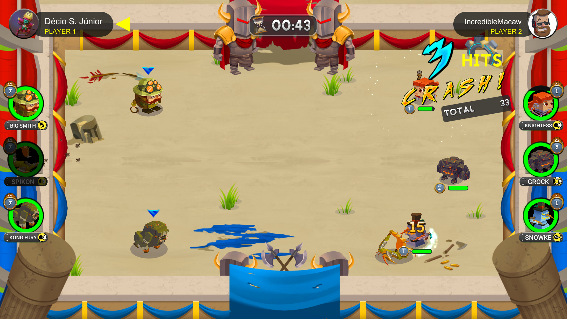 Tiny Force Deluxe - Screenshot 1