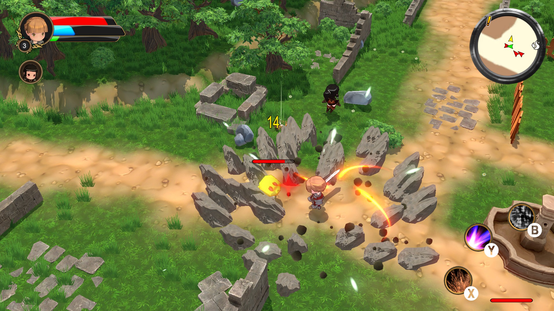 Rena and Elin - Screenshot 1