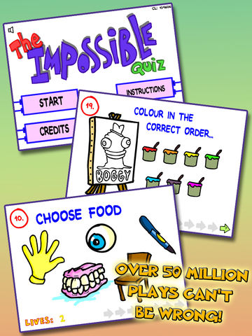 The Impossible Quiz! for iPad