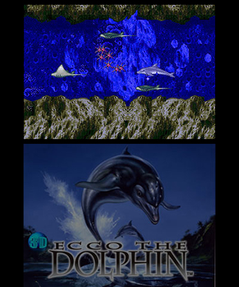 illustration de 3D Ecco The Dolphin