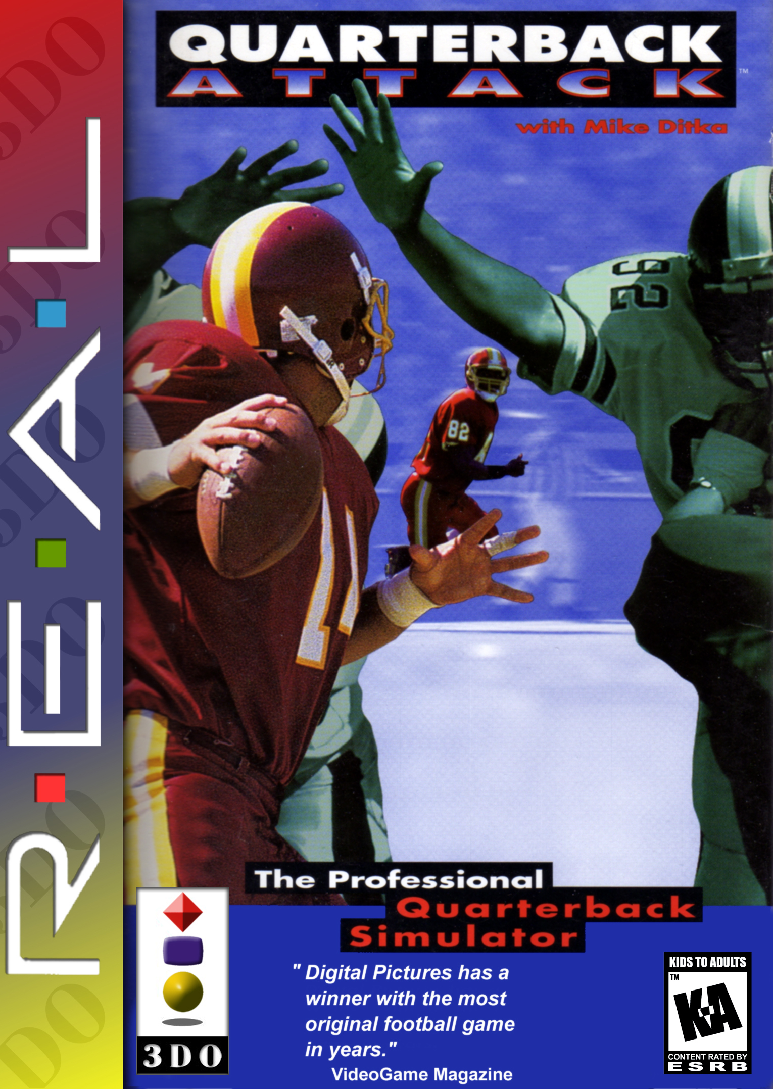 Game cover: Quarterback Attack with Mike Ditka