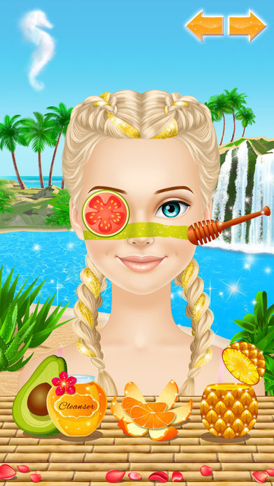 Tropical Princess - Makeup and Dressup Salon Game - Screenshot 7