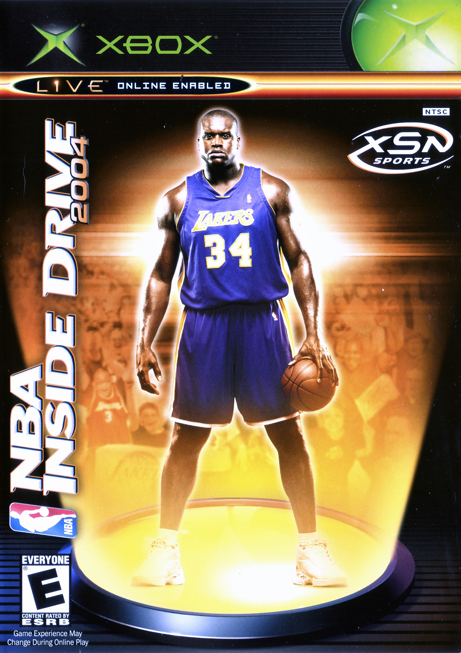 Game cover: NBA Inside Drive 2004