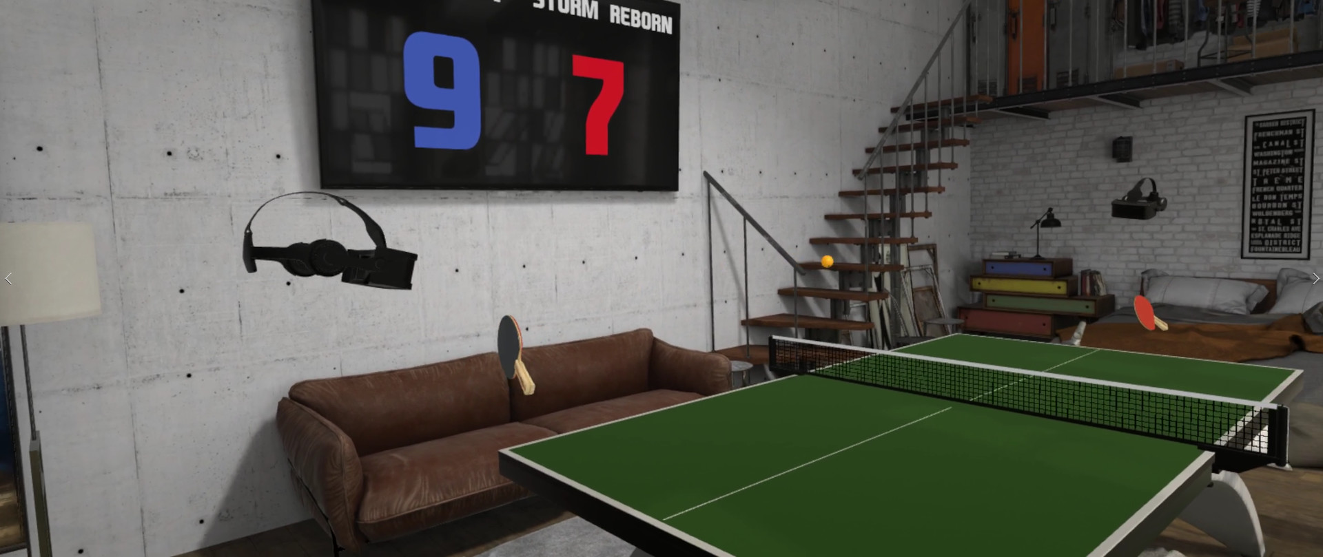 Rafflesia Arnoldi middernacht Bijproduct Eleven: Table Tennis VR - Press Kit