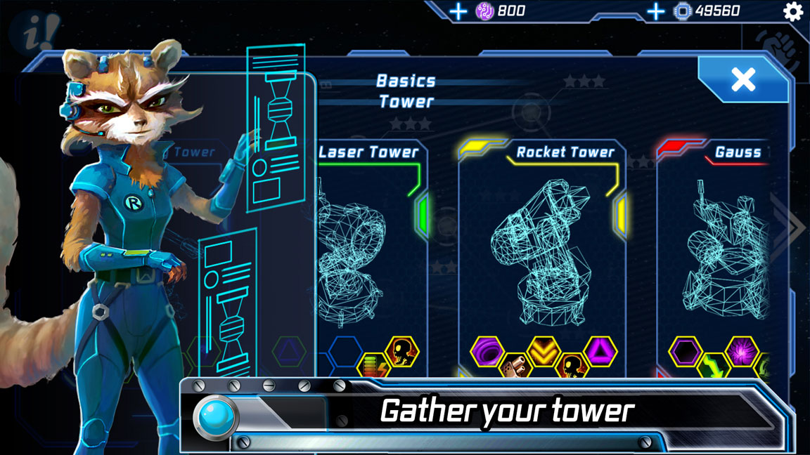 Module TD. Sci Fi Tower Defense - Screenshot 3