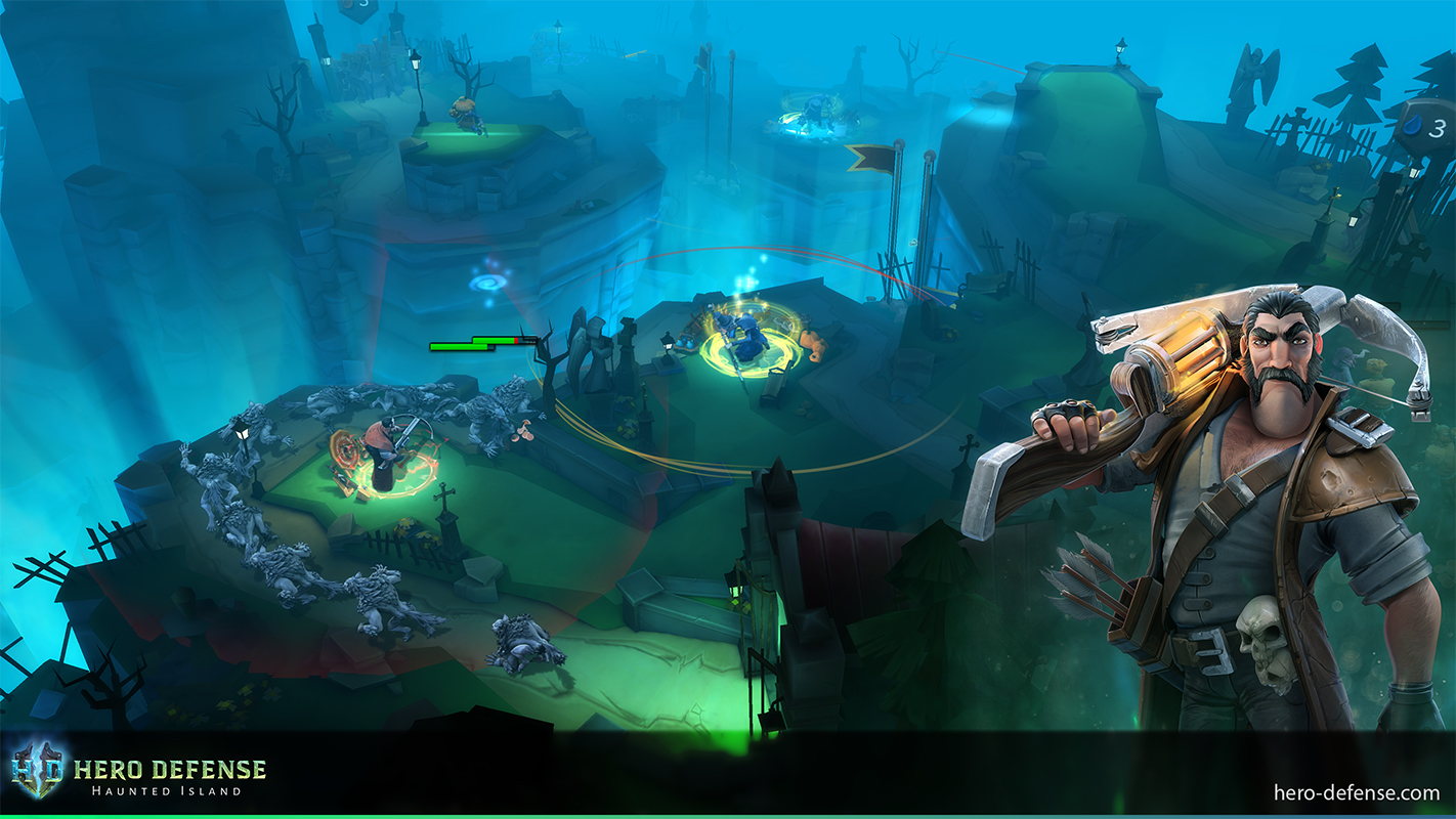 Hero Defense - Screenshot 2