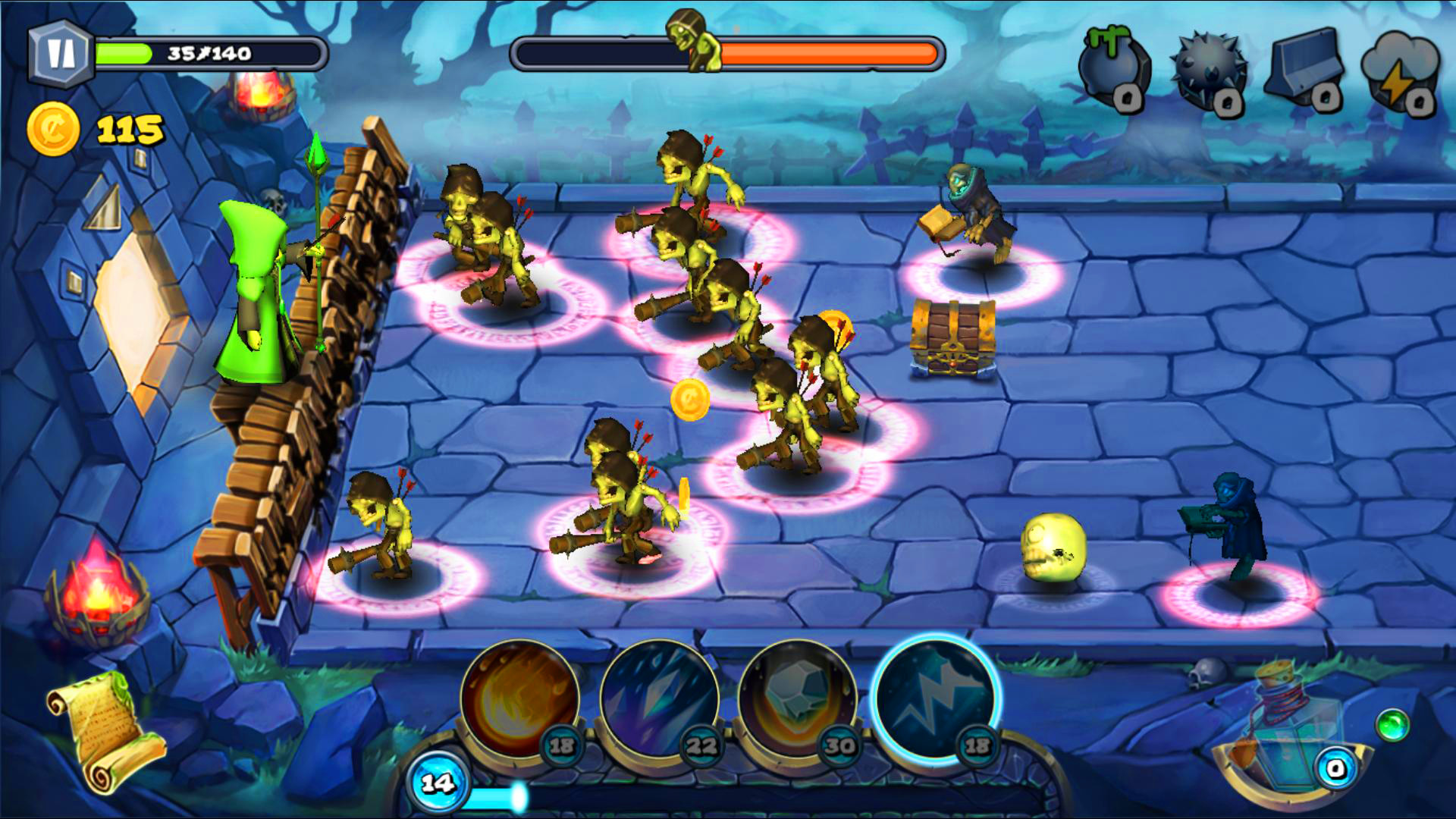 Magic Siege - Screenshot 1