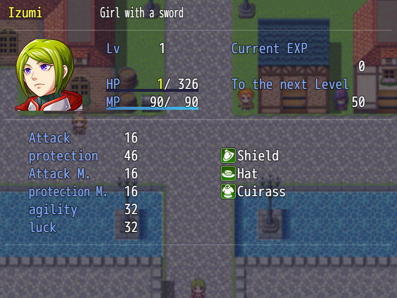Girl with a Big Sword - Screenshot 1
