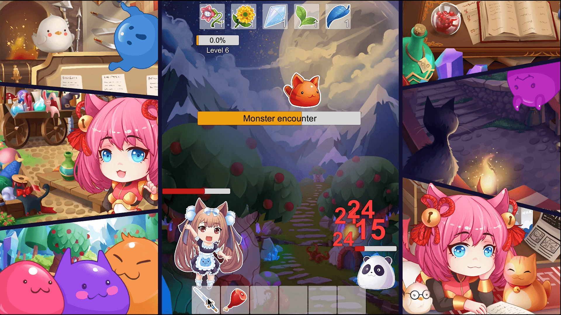 Slime Age: Parody MMORPG Clicker - Screenshot 5