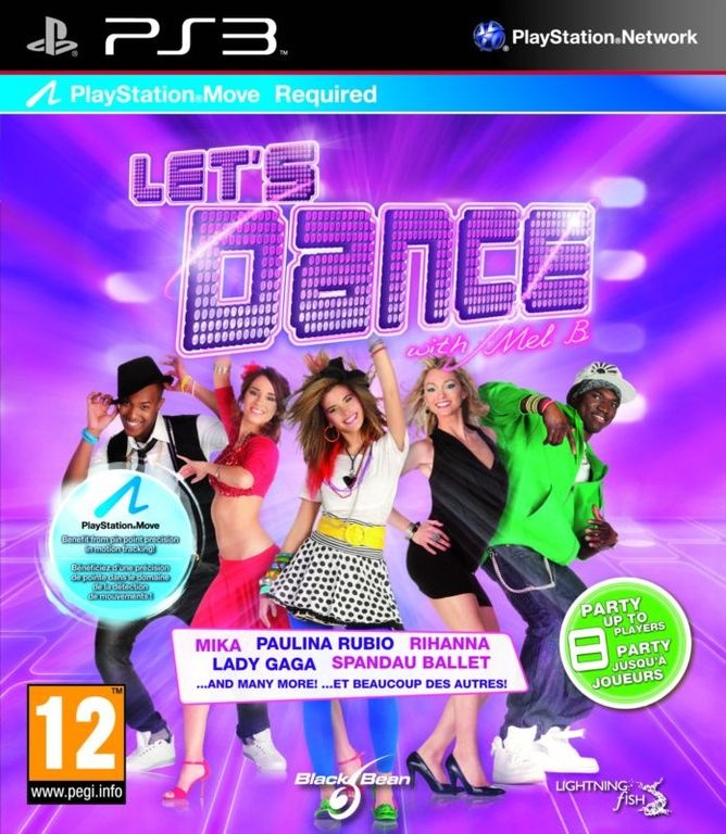 Game cover: Let's Dance with Mel B