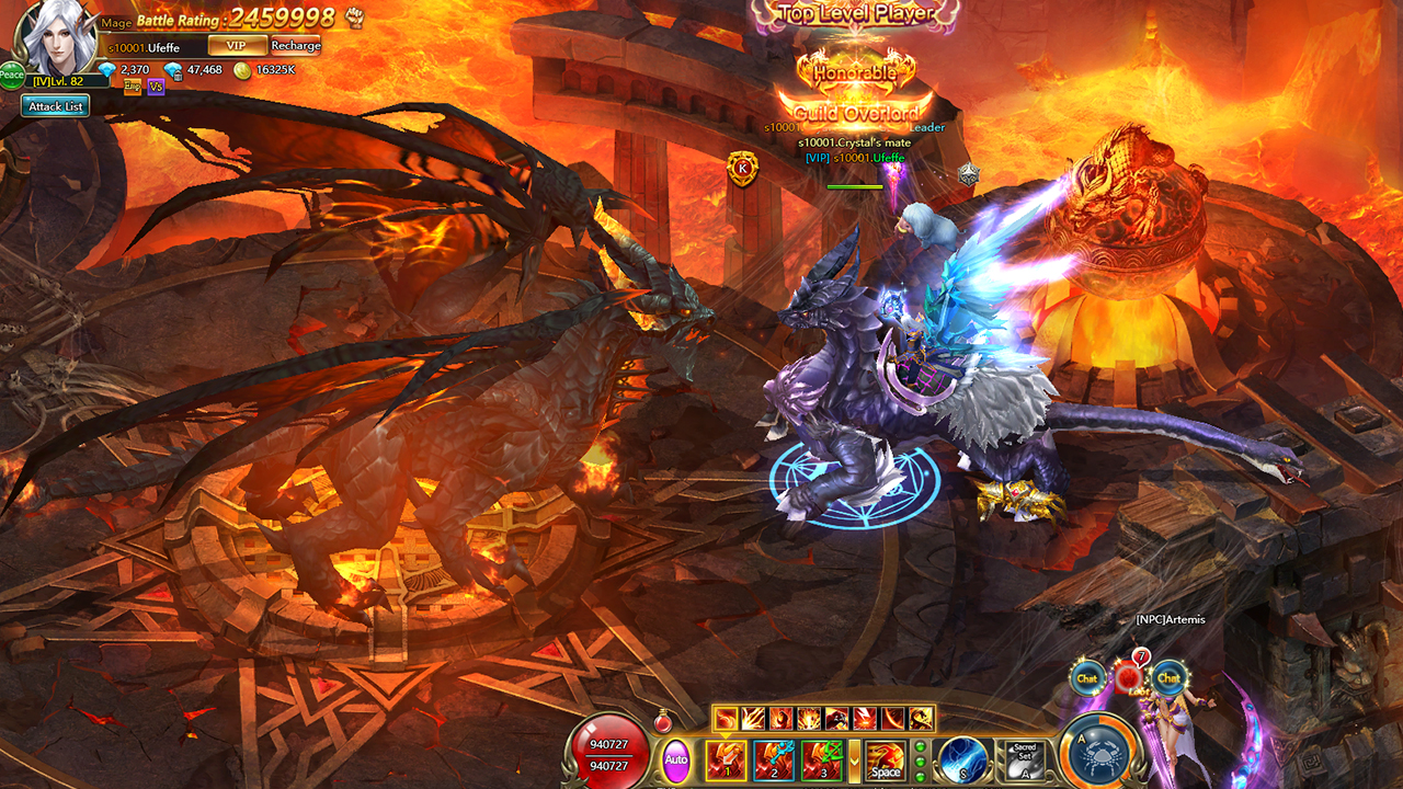 Sacred Saga Online - Screenshot 1