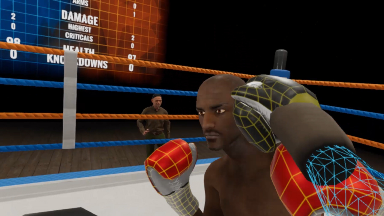 Virtual sale boxing game